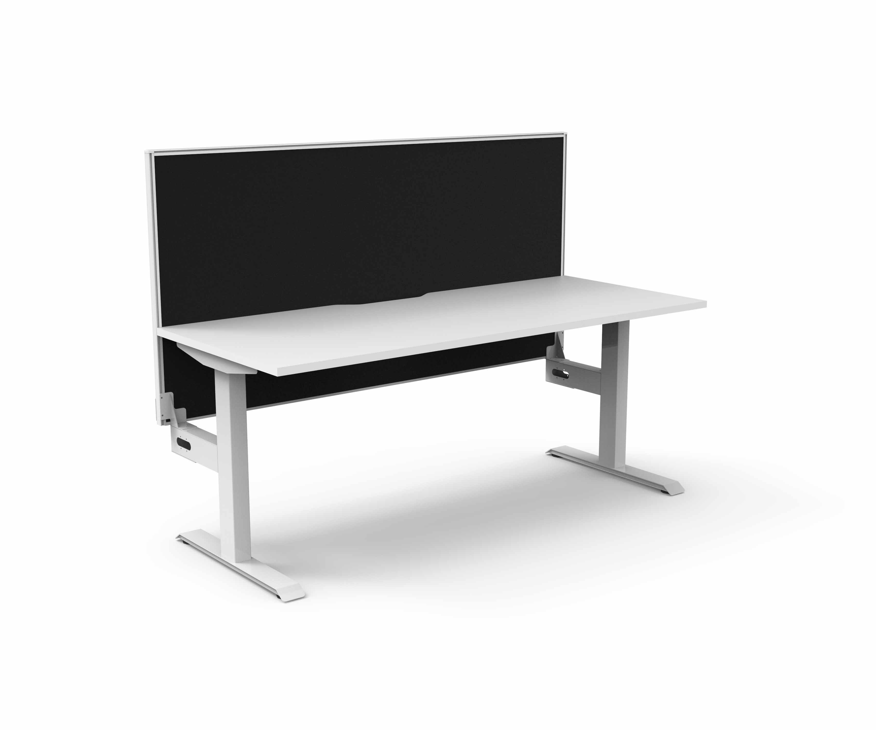 Boost Static Single Sided Workstation 1500x750 - with Screen